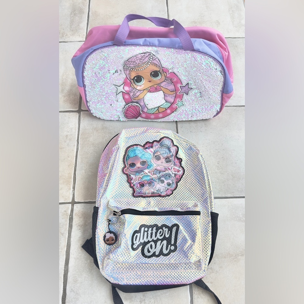 LOL Surpirse! Bundle! Backpack and Overnight Bag